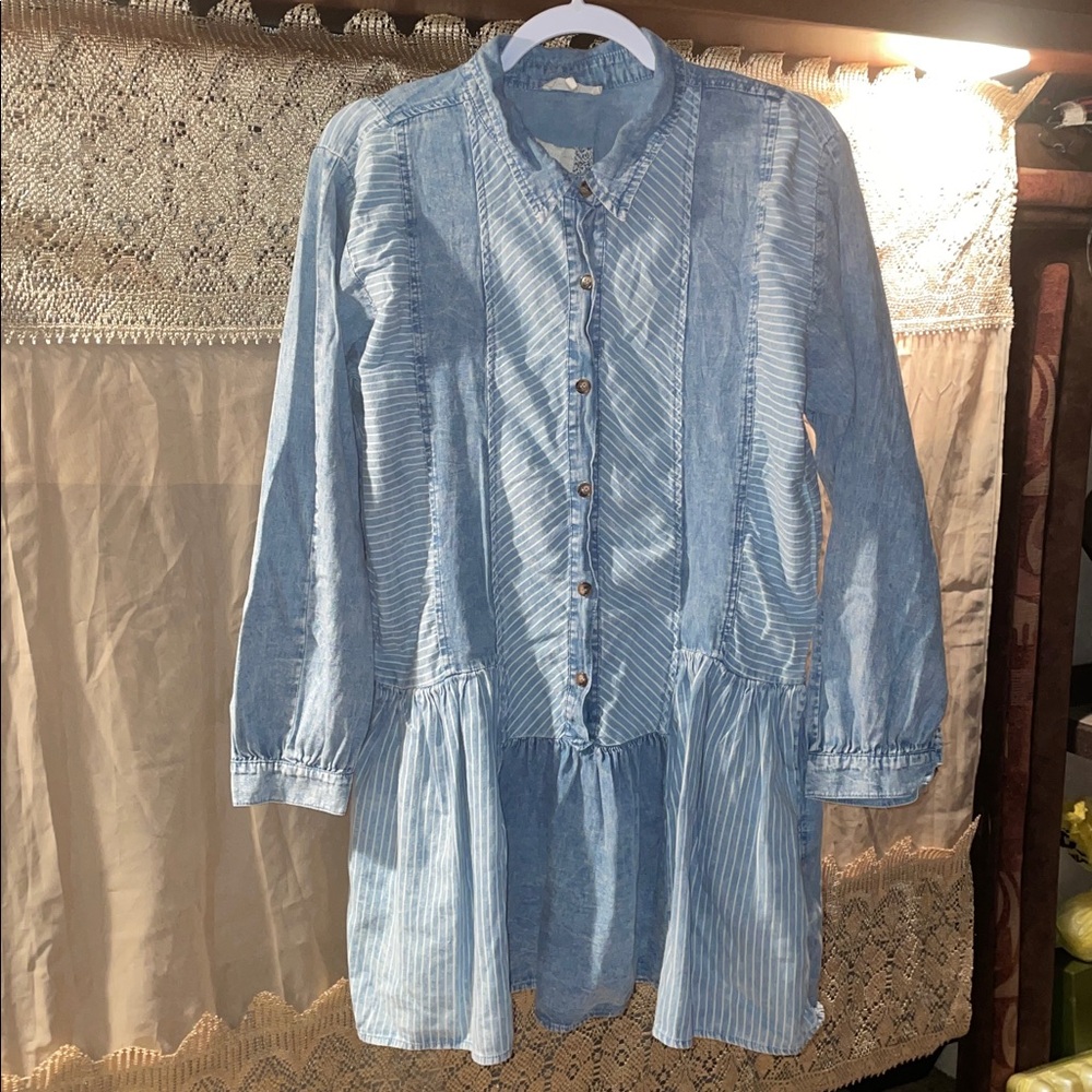 PROMESA BABY DOLL SHIRT DRESS